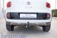 Anhängerkupplung Fiat 500L +Trekking+Living+Wagon *