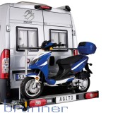 Motorradheckträger schwenkbar Ducato Jumper, Boxer 250 Kasten