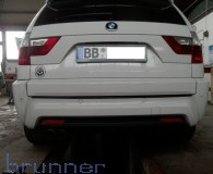 Anhängerkupplung BMW X3  E83 abnehmbar WESTFALIA