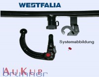 Anhängerkupplung Subaru XV 2018 WESTFALIA
