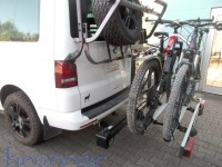 Fahrradträger schwenkbar  VW T5 links