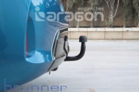 Anhängerkupplung Toyota Auris E15  abnehmbar