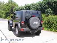 Anhängerkupplung Jeep Wrangler JK + Hybrid