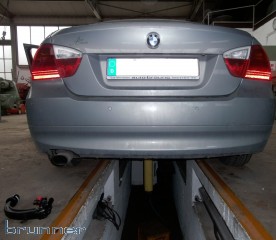 Westfalia Vertikal abnehmbare Anhängerkupplung für BMW 3er E91 Kombi T 